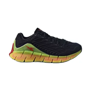 Reebok Zig Kinetica Big Kids' Running Shoes Black-Solar Yellow-Excellent Red Running Shoes Brands