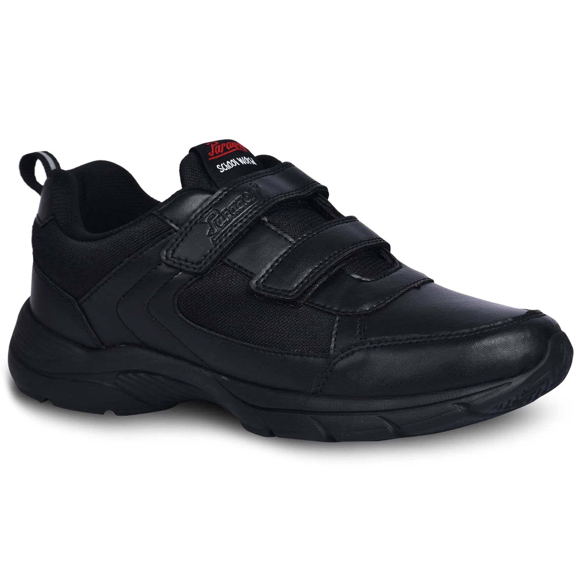 Paragon FBK0774K Kids Boys Girls School Shoes Comfortable Cushioned Soles | Durable | Daily & Occasion wear Black Vectiv Taraval Hiking Shoes