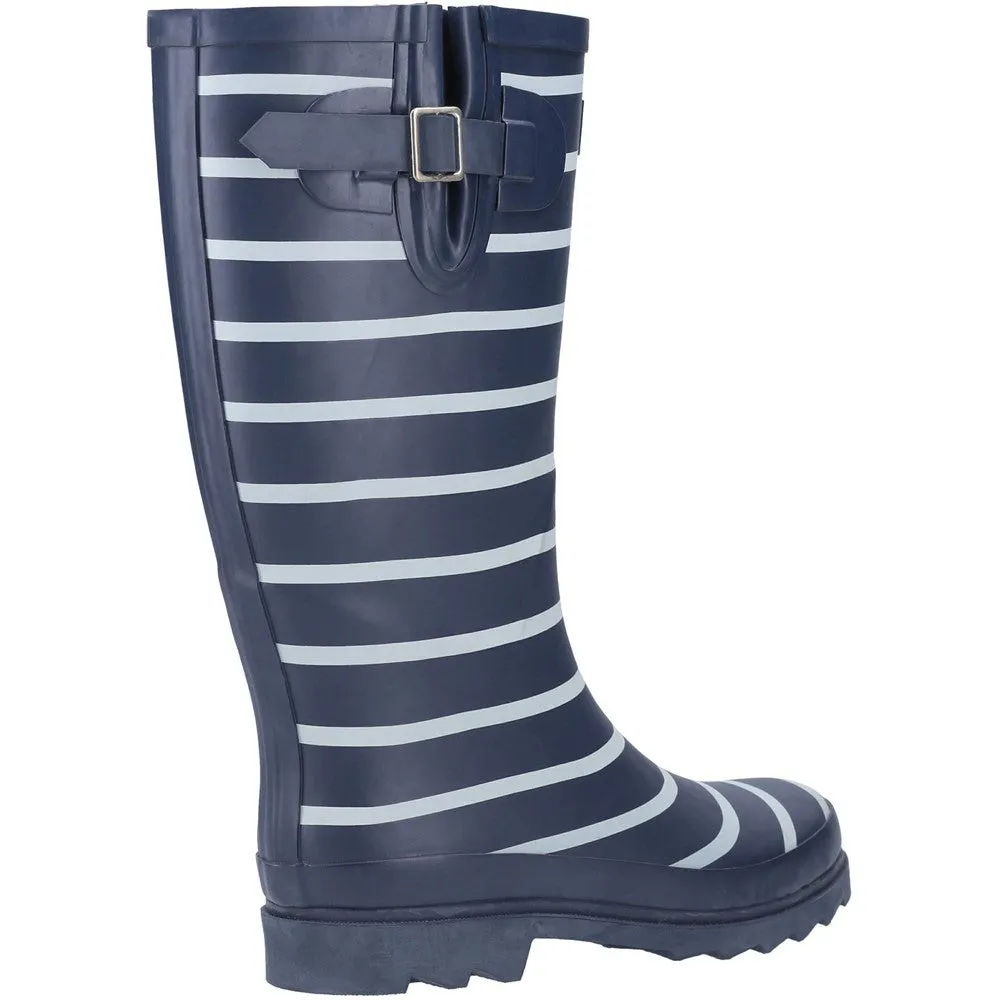 Sailor Wellingtons Navy Farm Shoes Waterproof