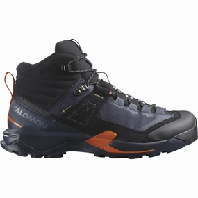 Laces For Hiking Shoes Salomon Shoes X Ultra Alpine Mid GTX Blue Nights