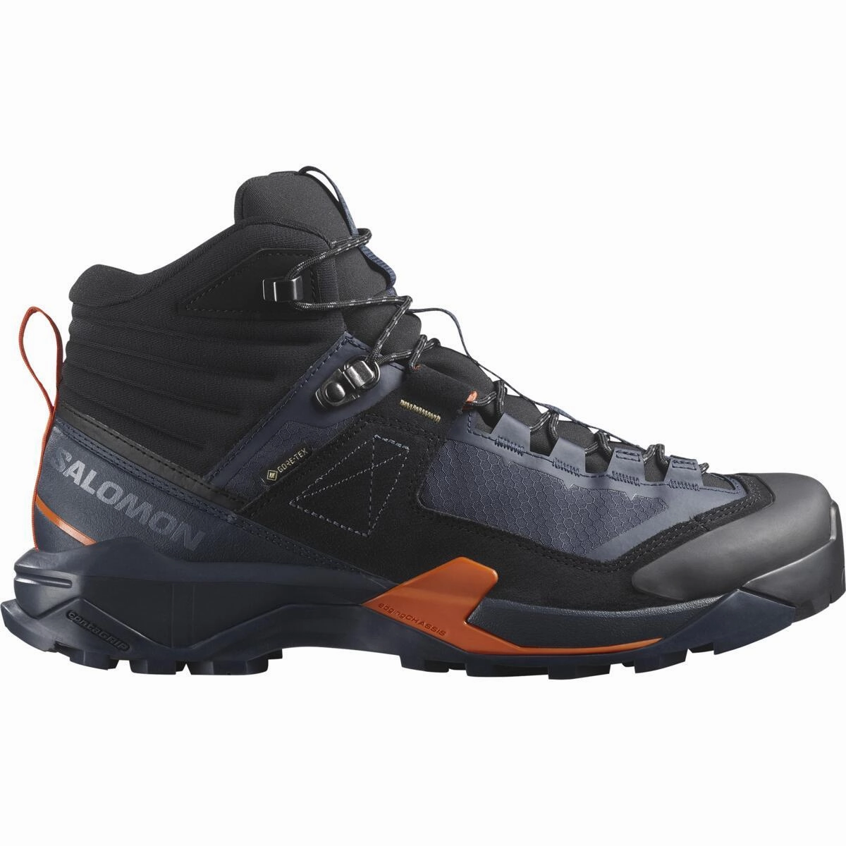 Big Five Hiking Shoes Salomon Shoes X Ultra Alpine Mid GTX Blue Nights