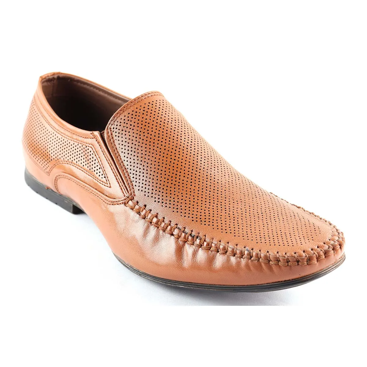 San Frissco Men Tan Casual Shoes Dressports 2 Go Plain Toe Casual Shoe