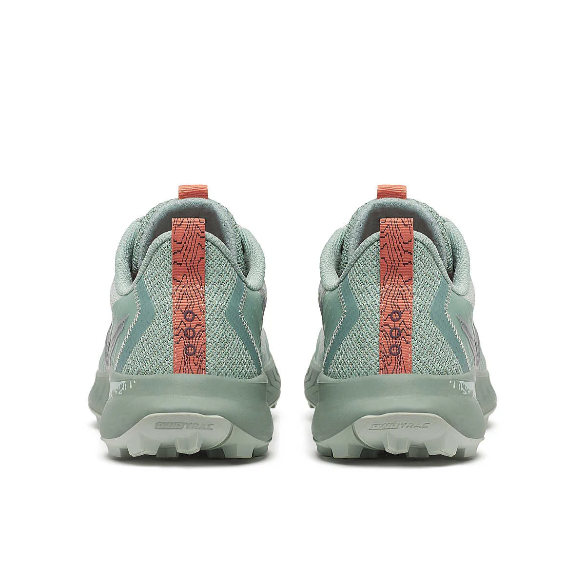 Trail Running Shoes Water Drainage Saucony Women's Peregrine 15 (Mist/Aloe)