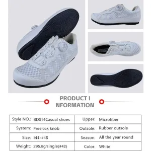 Cleat For Cycling Shoes SD014 Casual Shoes - White