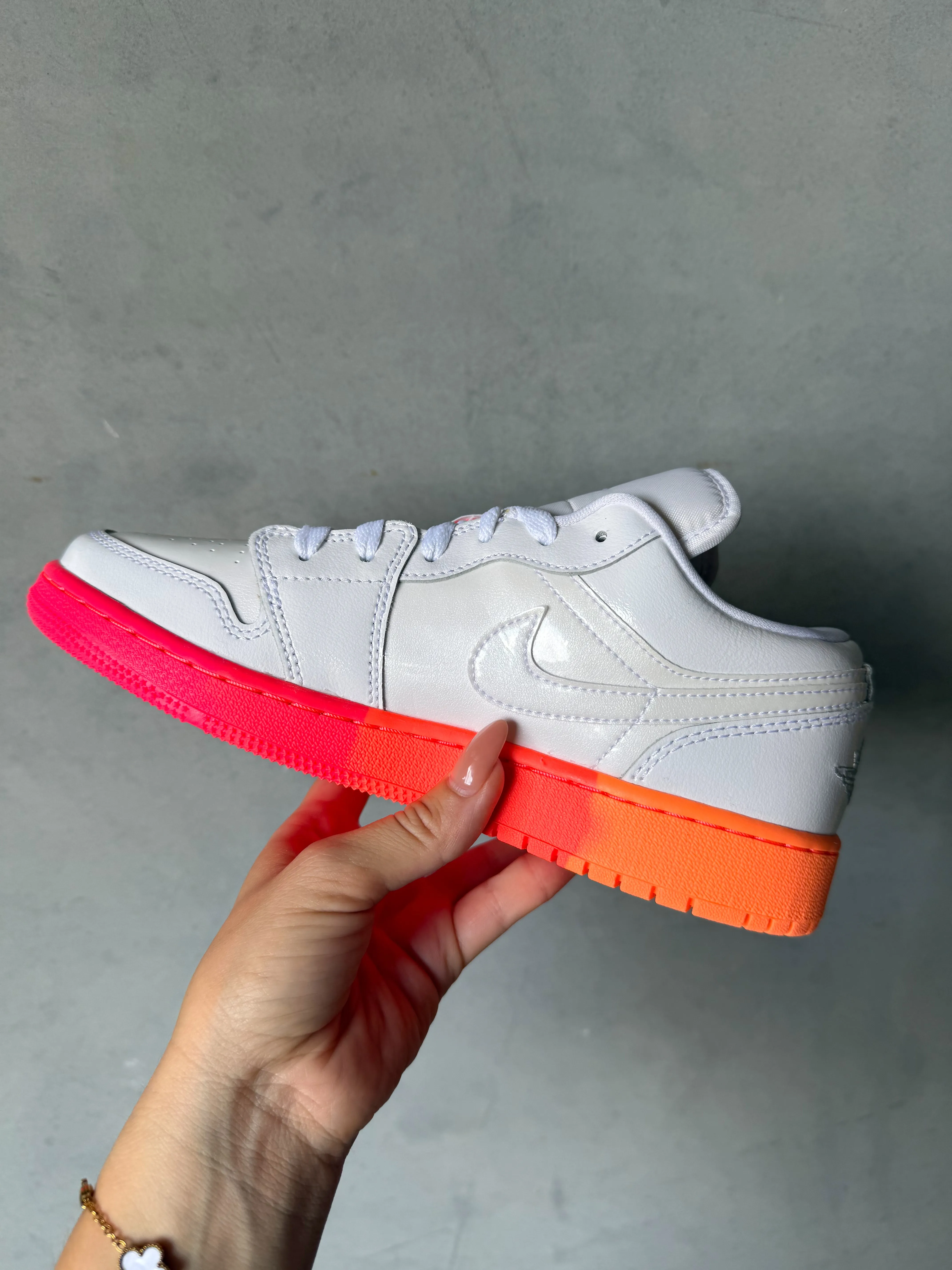 Adidas Minimalist Running Shoes SIZE 7 RARE Sunrise Ombr Swarovski Womens Air Jordan 1 Low Shoes