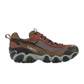 Hiking Shoes Sierra Trading Post Oboz Firebrand II Low B-DRY Hiking Shoe (Men) - Earth