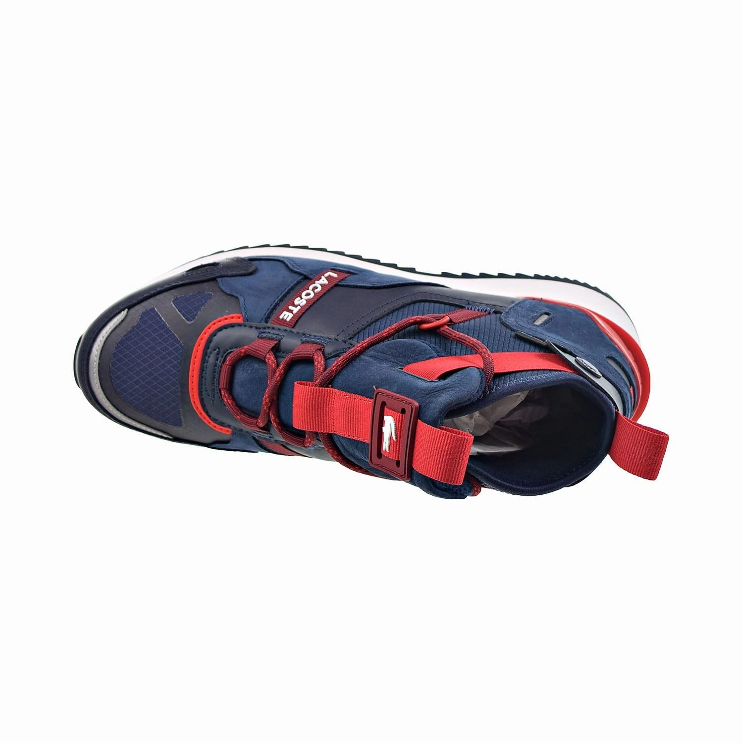 Good All Day Climbing Shoes Reddit Lacoste Run Breaker 0521 1 SMA Men's Shoes Navy Blue-Rouge