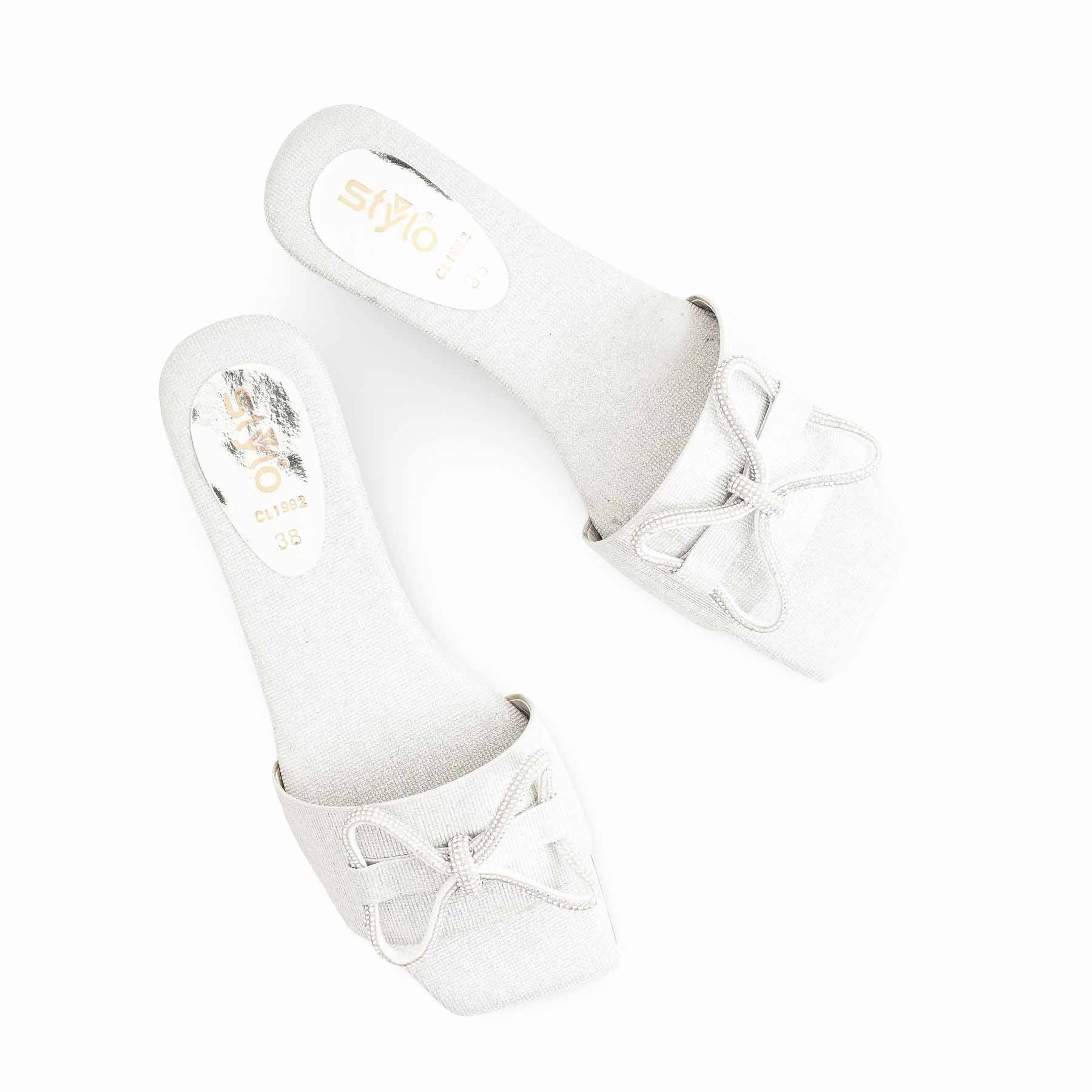 Silver Casual Women Slipper CL1992 Air Max Sc Casual Shoes