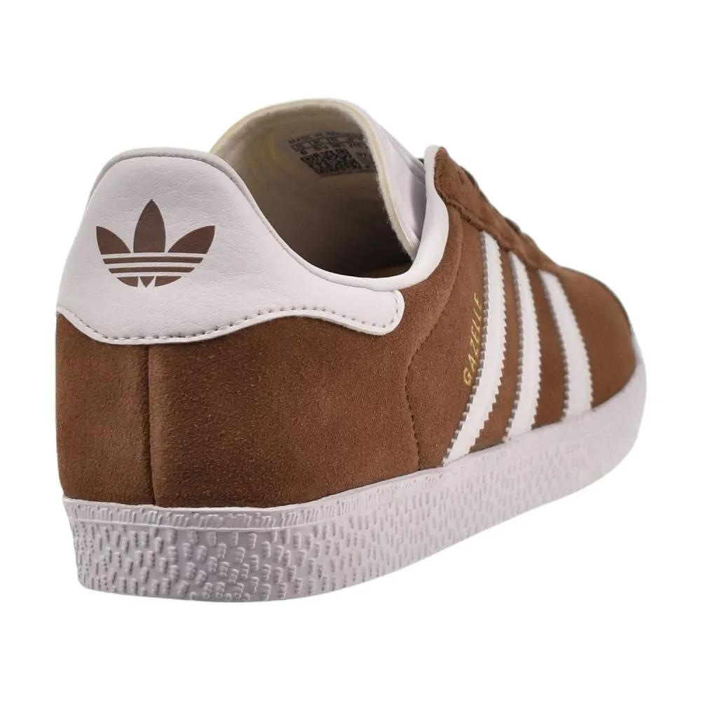 Weightlifting Shoes Adidas Adidas Gazelle Big Kids' Shoes Preloved Brown/Cloud White if9802