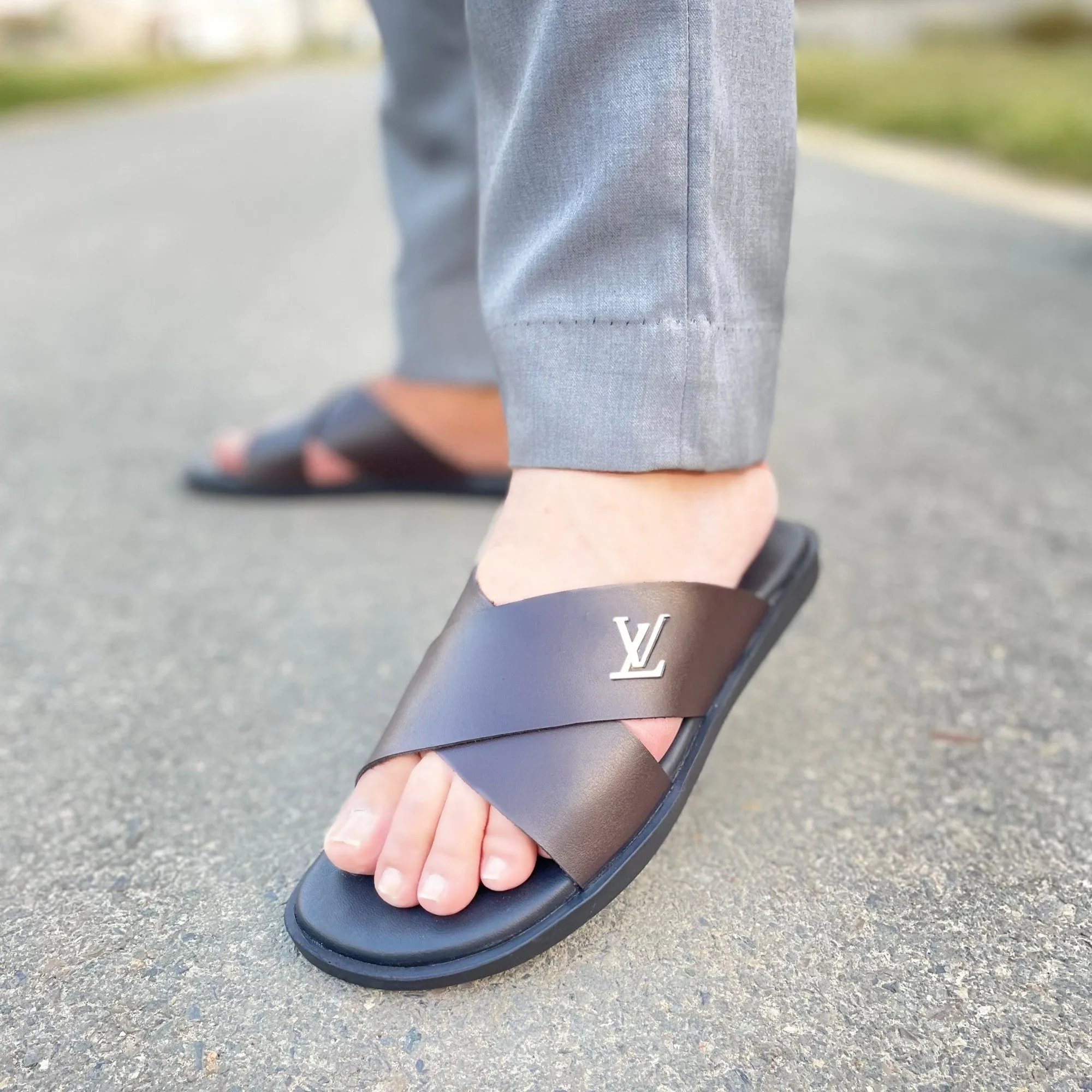 Childrens Unicorn Slippers LS Pure Leather Handmade PadaPulse Chappal LS-146 BRN