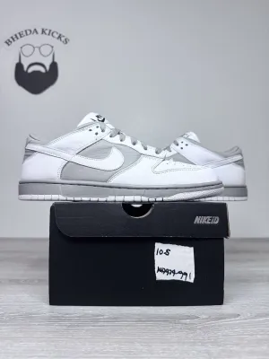 Size 10.5 - Nike Dunk Low By You Nike ID White Grey Dunk AH7979-992 Asics Gel-zaraca 4 Running Shoe