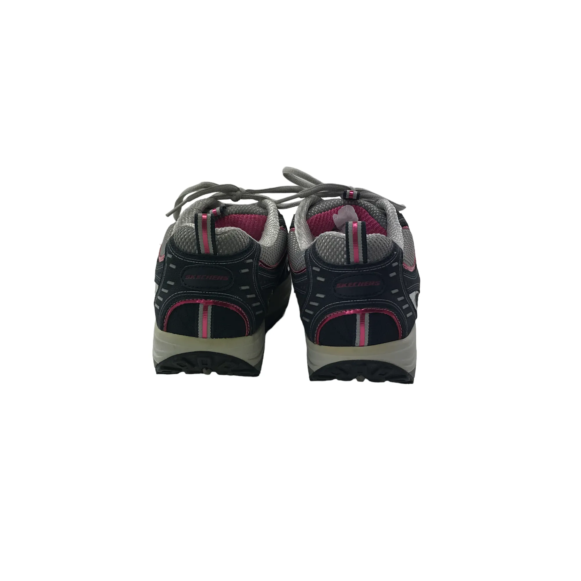 Vaneli Sneakers Skechers Shape-Ups Grey and Pink Trainers Shoe Size 7