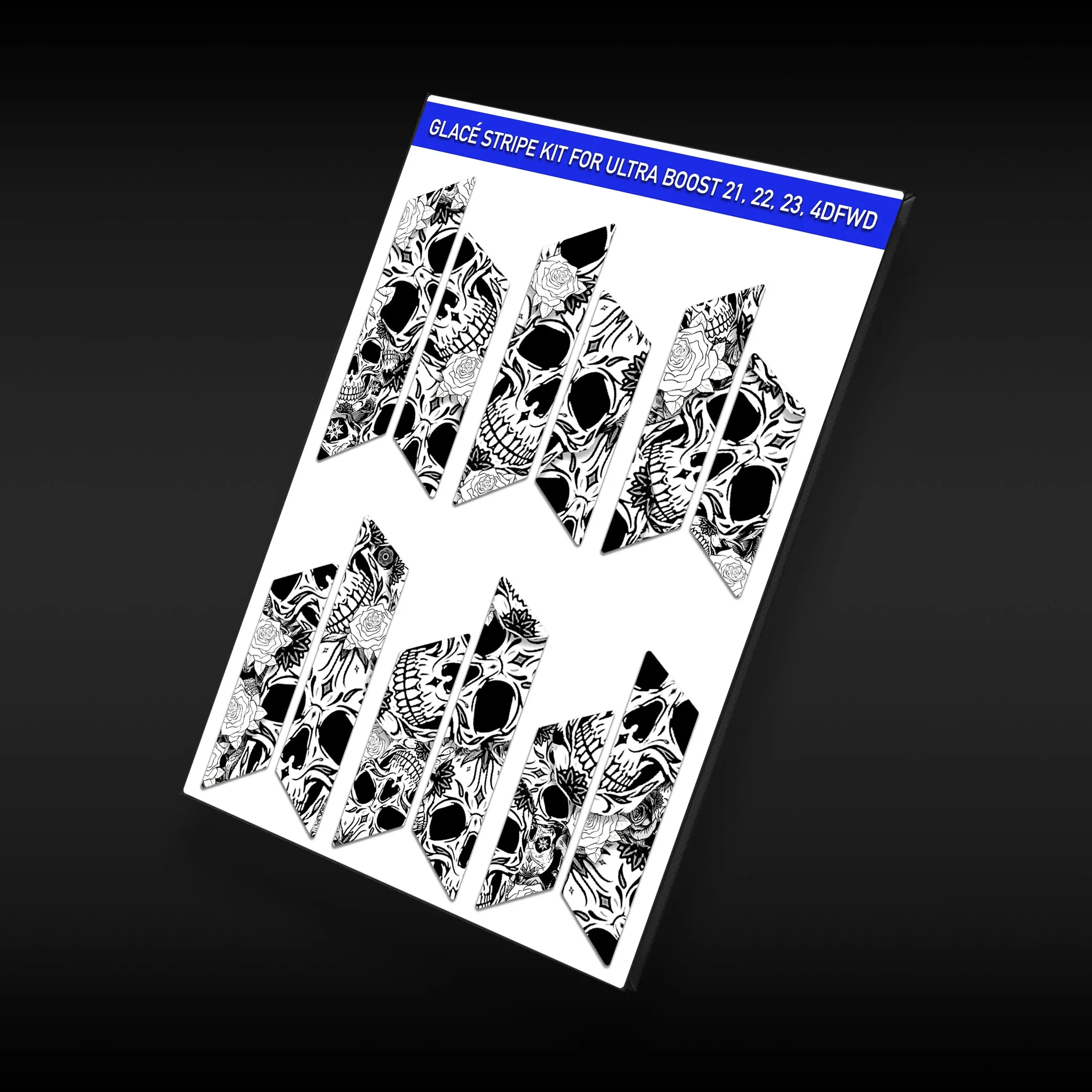 Skulls & Roses Stripes for Ultra Boost 22 / 21 Adidas Ultraboost 1.0 Shoe Reviews