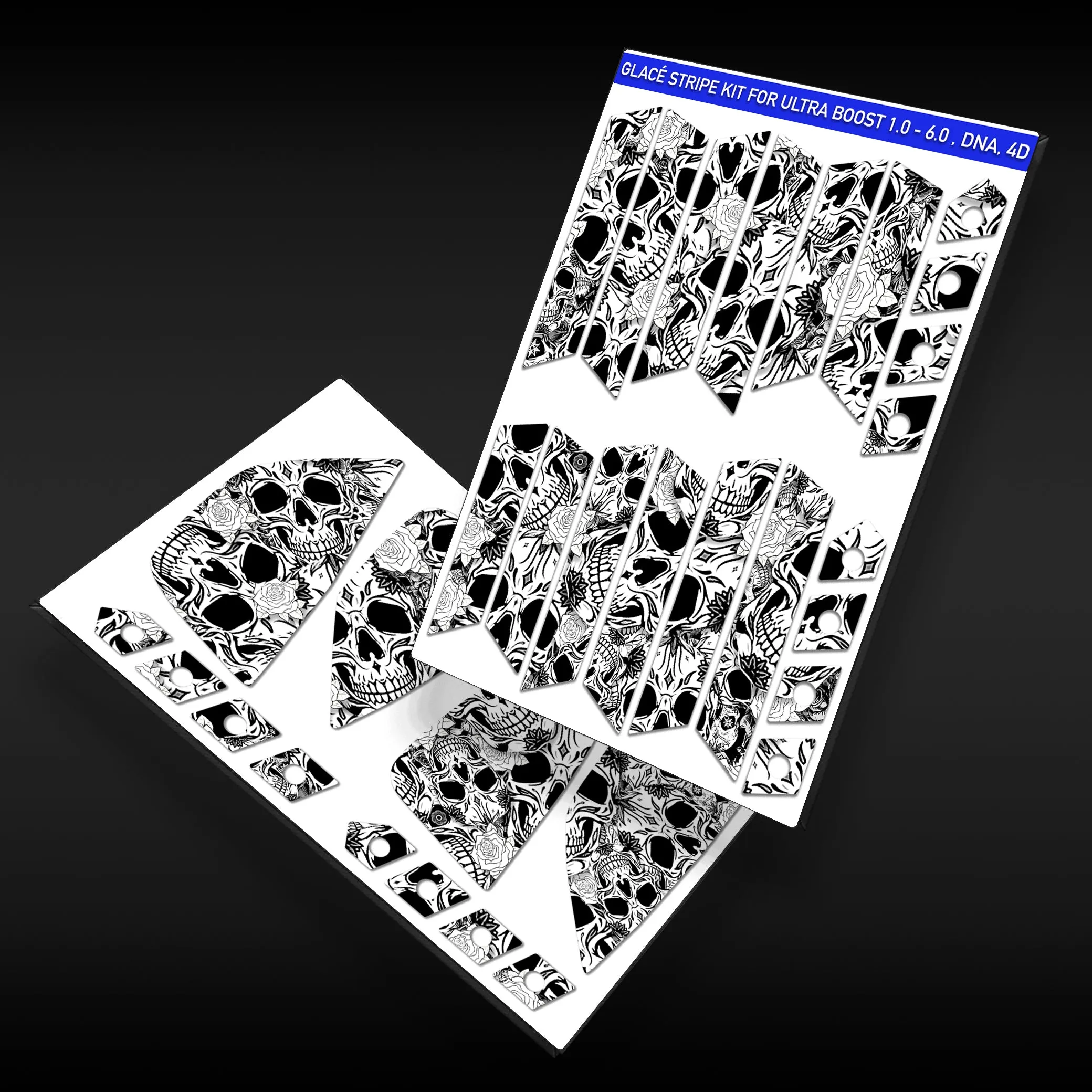 Adidas Ae Shoes Skulls & Roses Stripes for Ultra Boost