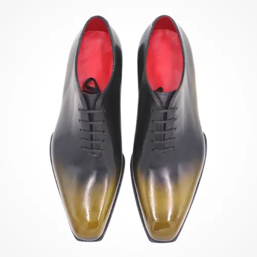 Comfortable Winter Boots Handmade Goodyear Welted Tailor Made Bespoke Adorable Premium Quality Leather Lace up whole cut Oxford Formal Dress Shoes