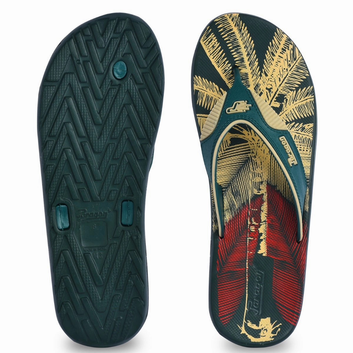 Flip Flops Comfort Casual Thong Sandals Outdoor Paragon EVK3411G Men Stylish Lightweight Flipflops | Casual & Comfortable Daily-wear Slippers for Indoor & Outdoor | For Everyday Use