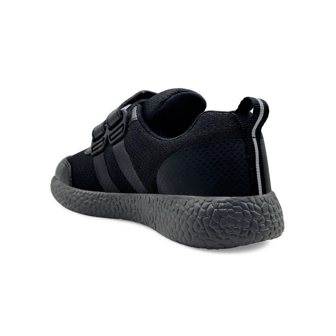 Best Tourist Walking Skudo - Dual Strap Black School Shoes