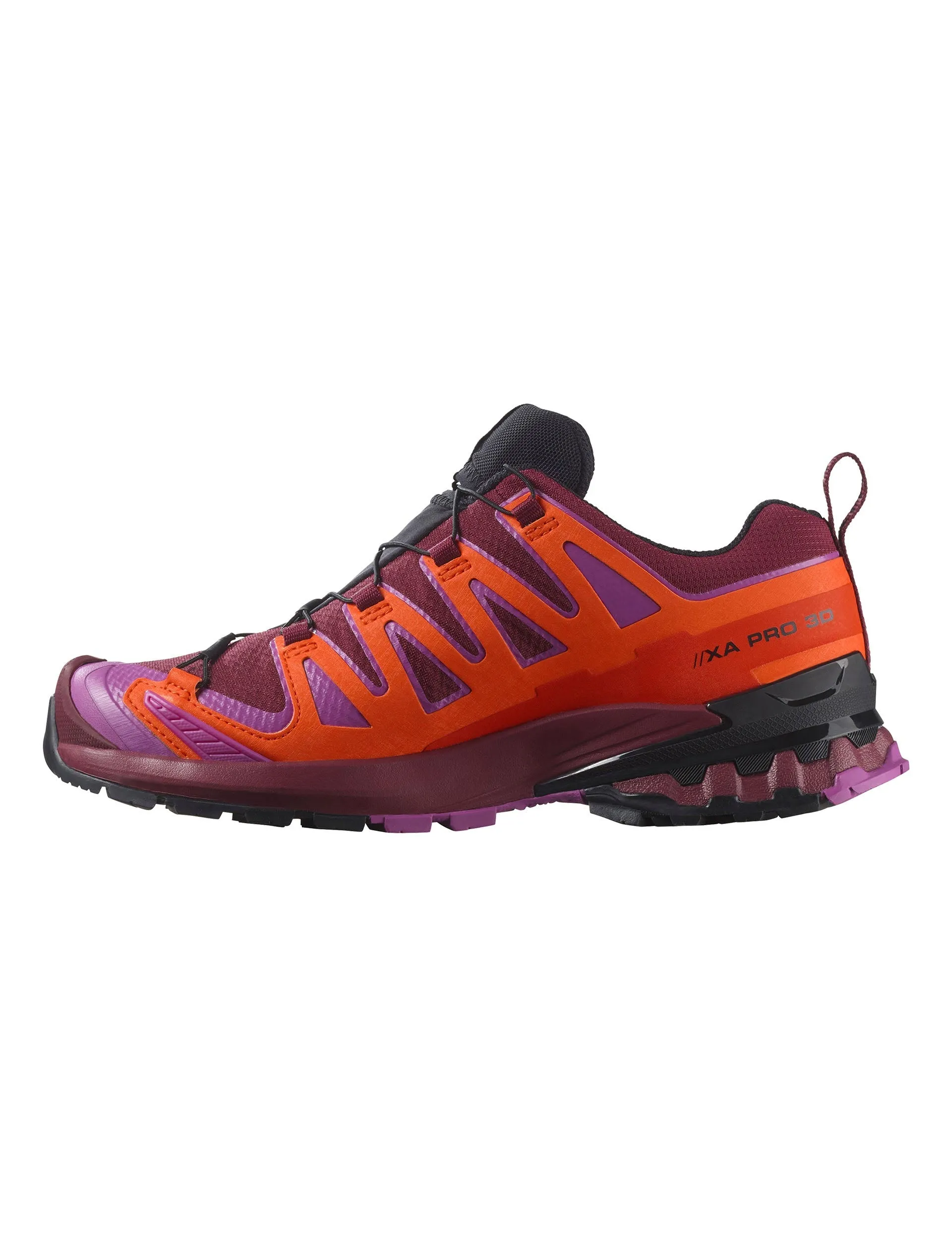 Trail Racing Shoe XA Pro 3D V9 Gore-Tex - Tawny Port/Red Orange/Willowherb