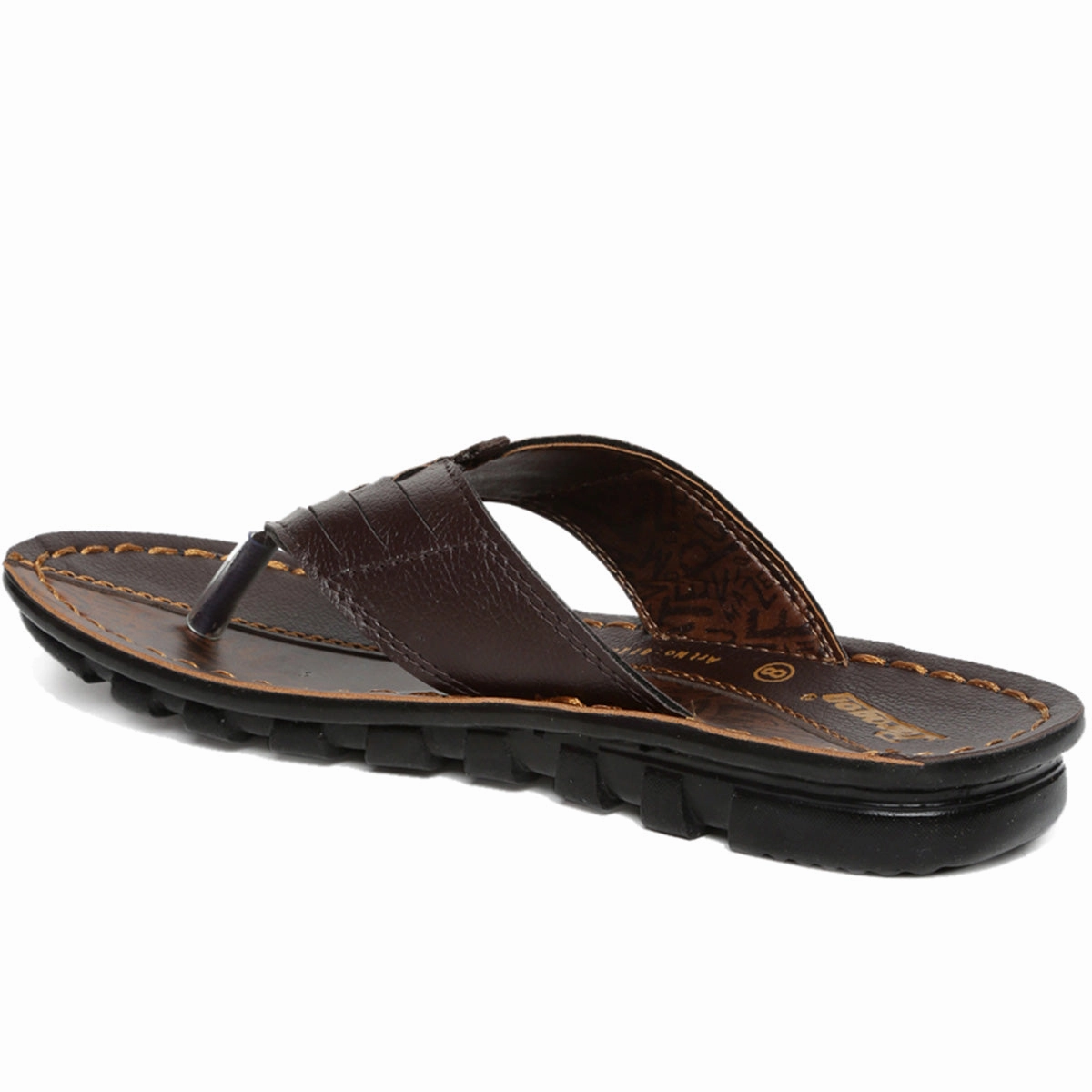 Flip Flops New Design Men's Brown Vertex Flip-Flops