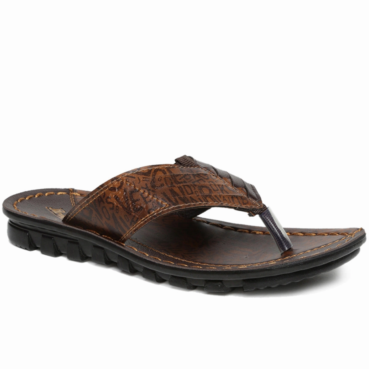 Men's Brown Vertex Flip-Flops Flip Flops Mens