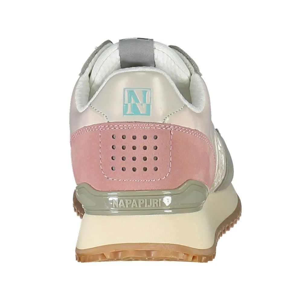 Napapijri Pink Polyester Women Sneaker Hoku Sneakers
