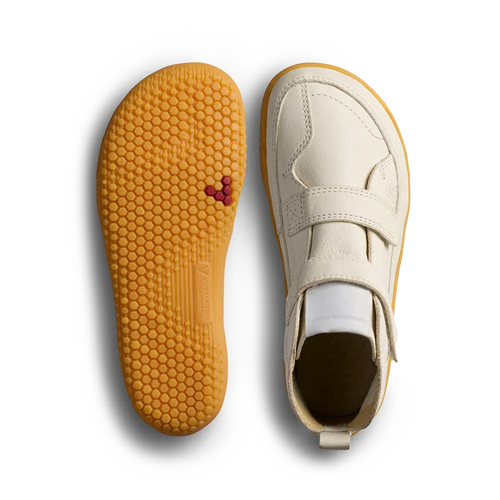 Hiking Shoes For Hunting Vivobarefoot Gobi Boot Kids Limestone