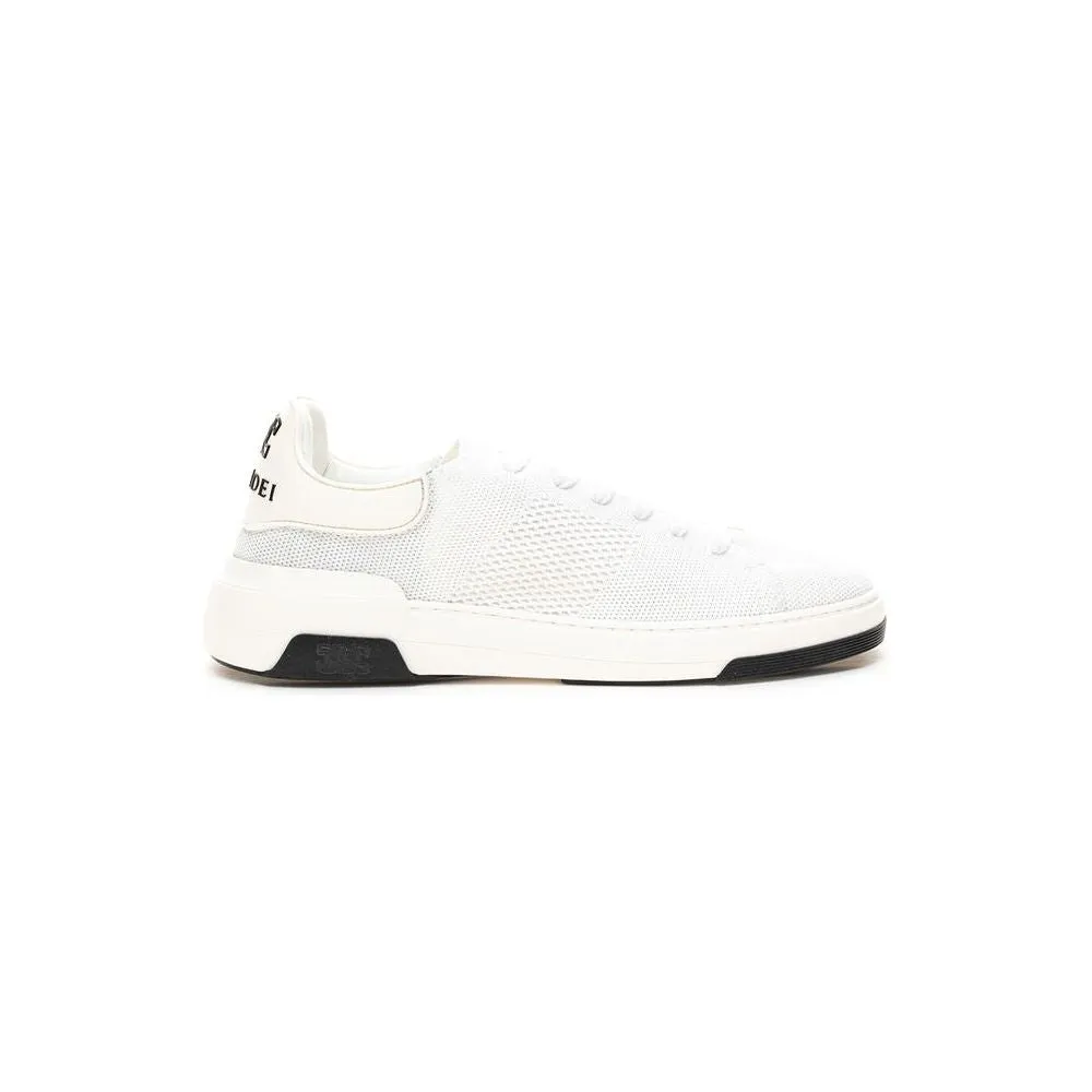 Social Status Sneakers Casadei Elegant White Leather Sneakers