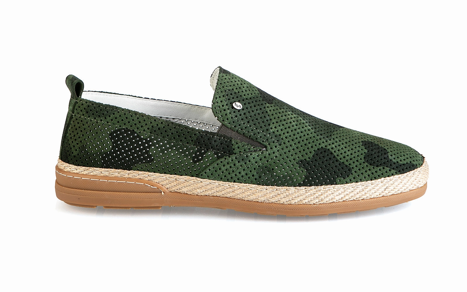 8803 Roberto Serpentini Espadrilles / Green Espadrille Marque Espagnole