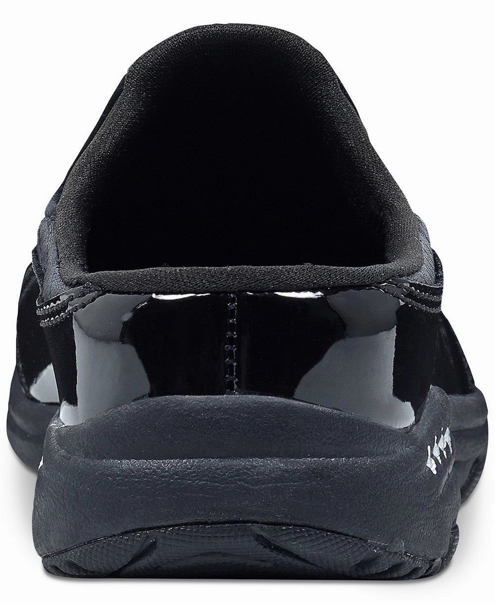 Easy Spirit Travel Time - Black/Silver Patent