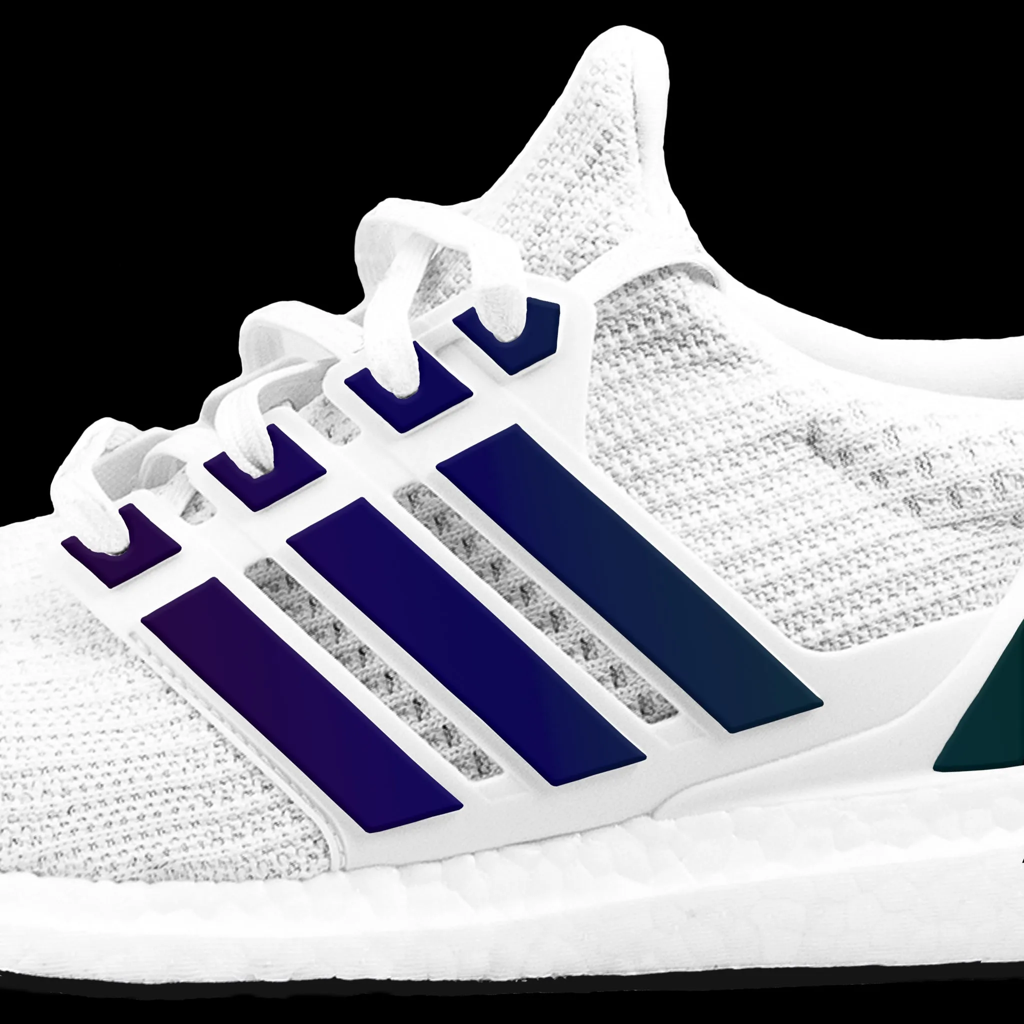 Space Color Shift Stripes for Ultra Boost Adidas Adipower 3 Weightlifting Shoes