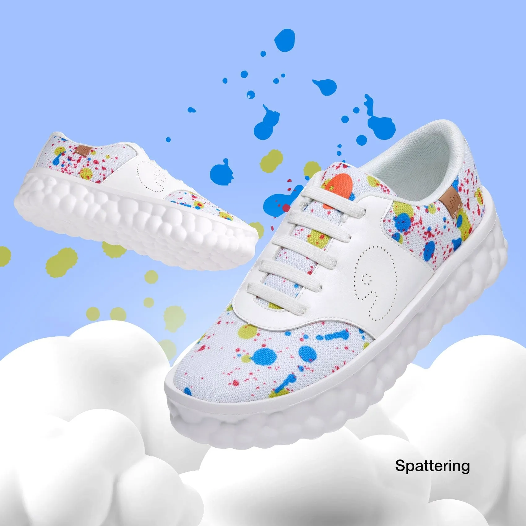 Skate Style 53 X Beatrice Domond Shoe Spattering Las Ramblas II Women