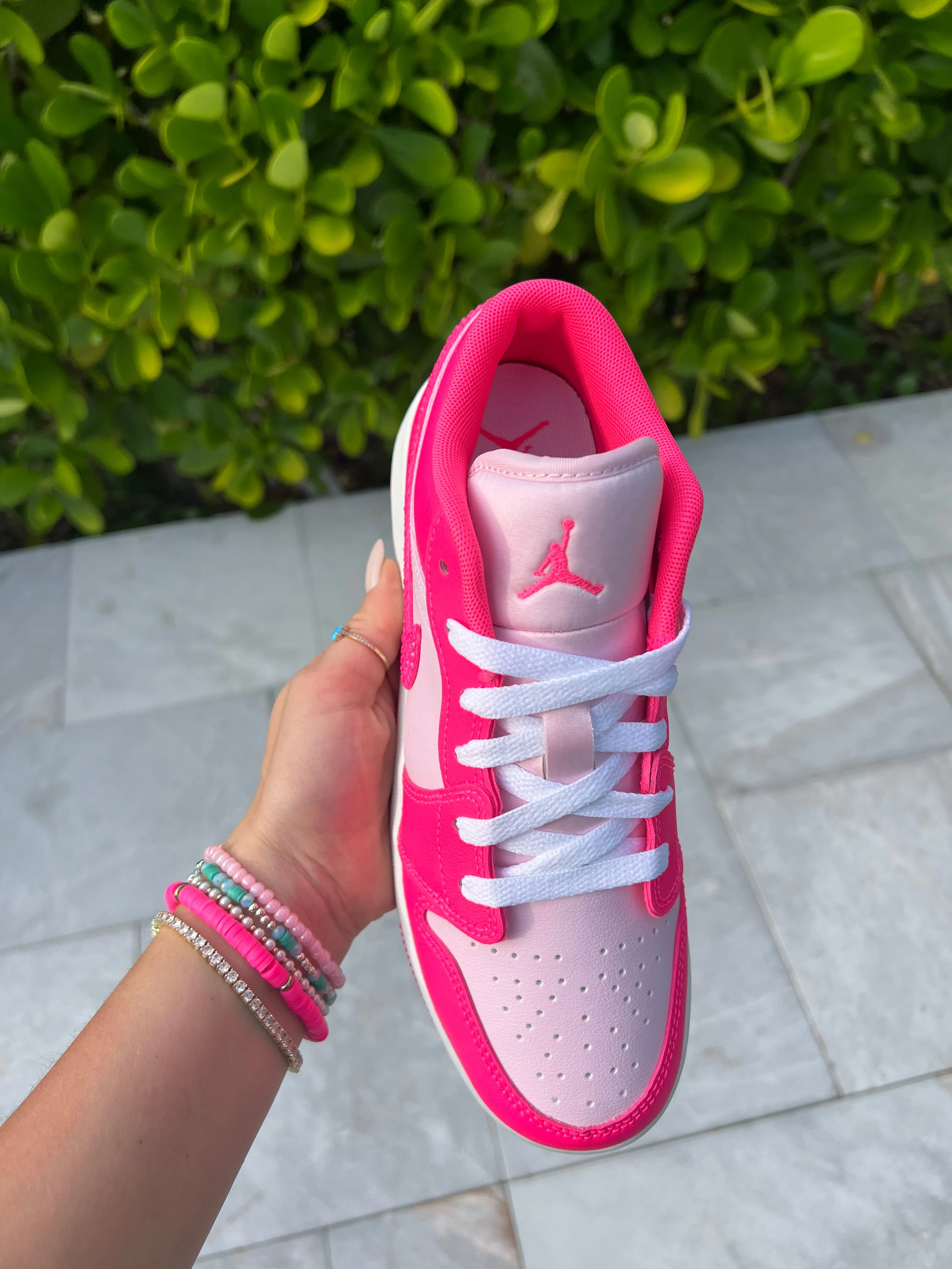 Spring 25 Neon Hot Pink Swarovski Womens Air Jordan 1 Low Shoes Adidas Crazyflight Mid Shoes