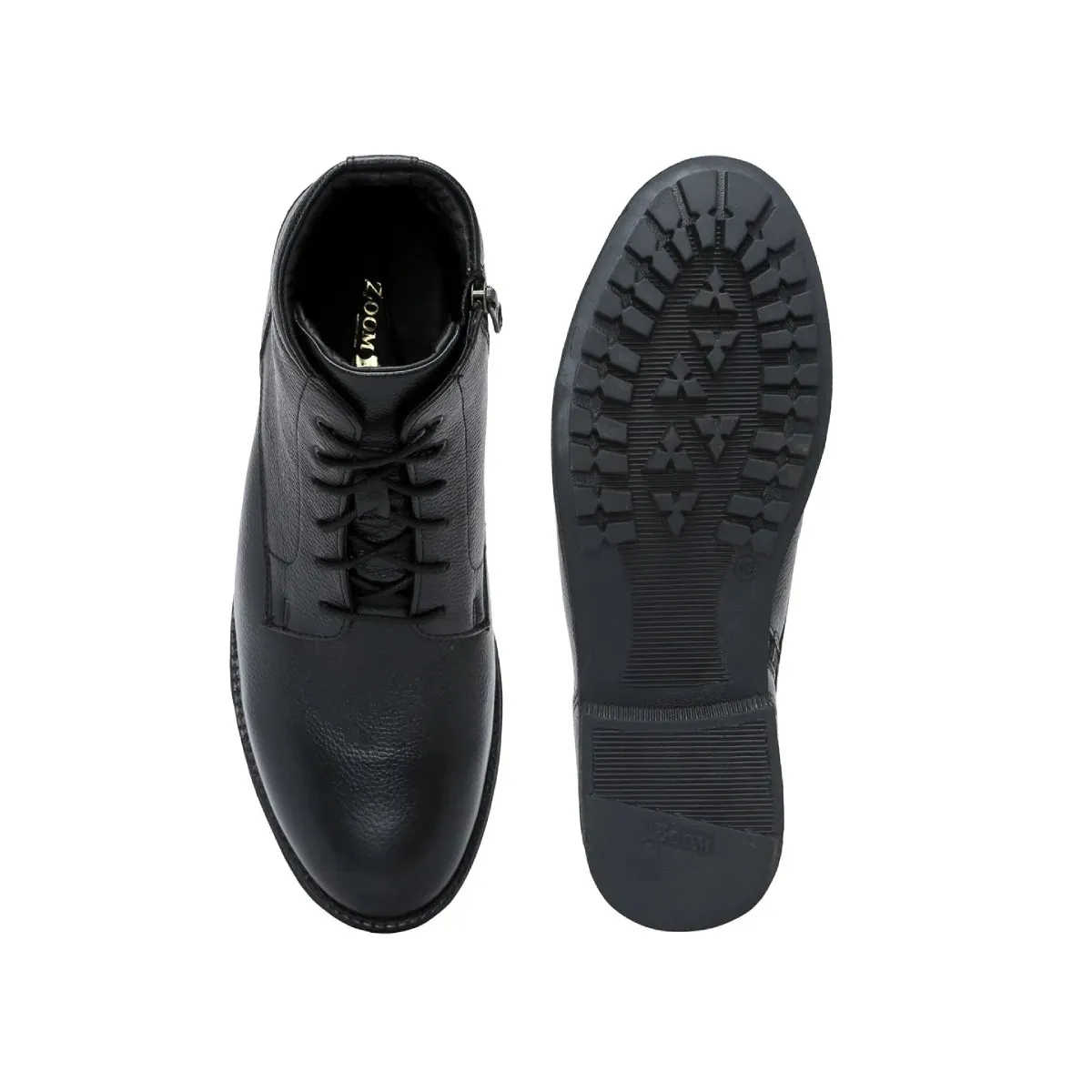 Mens Leather Boots with Zipper 3572 | High Ankle Boots Sunflower Cowboy Boots