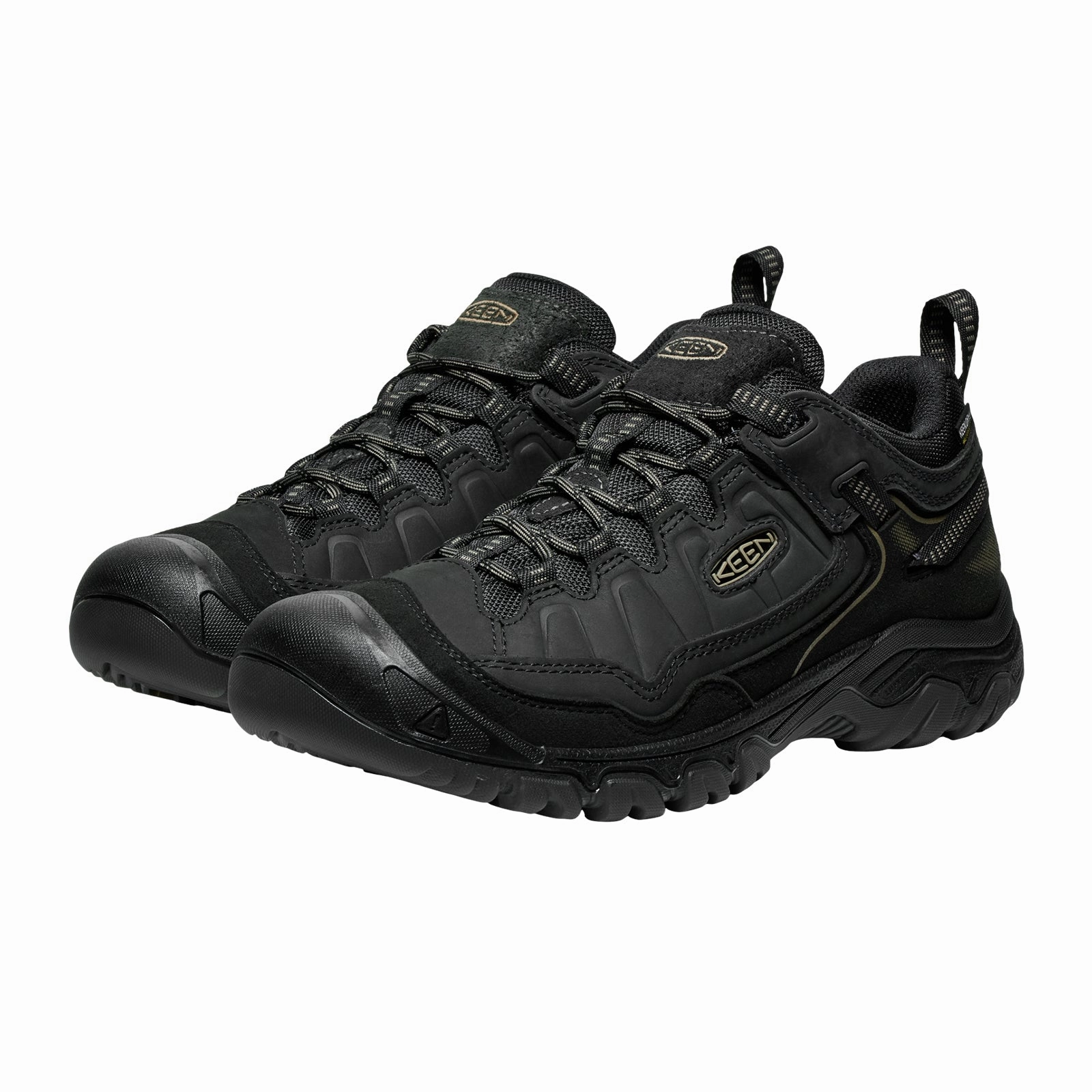 Keen Targhee IV Waterproof Hiking Shoe (Men) - Triple Black Best Hiking Shoes 2016