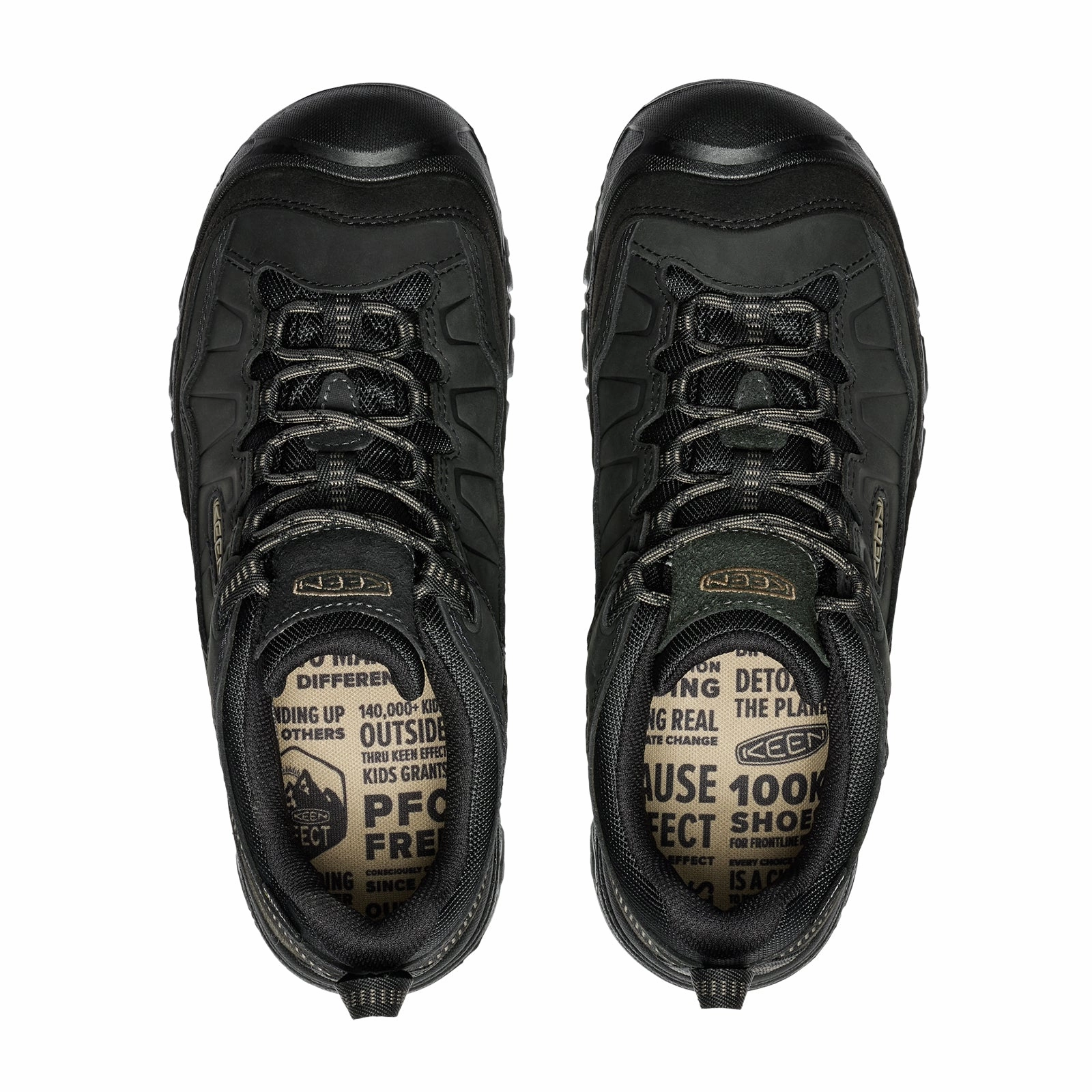 Low Gtx Hiking Shoes Keen Targhee IV Waterproof Hiking Shoe (Men) - Triple Black