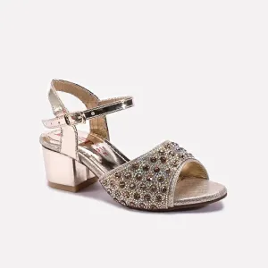 Best Flat Gym Shoes Baby Girls Gold Fancy Sandals 0720958