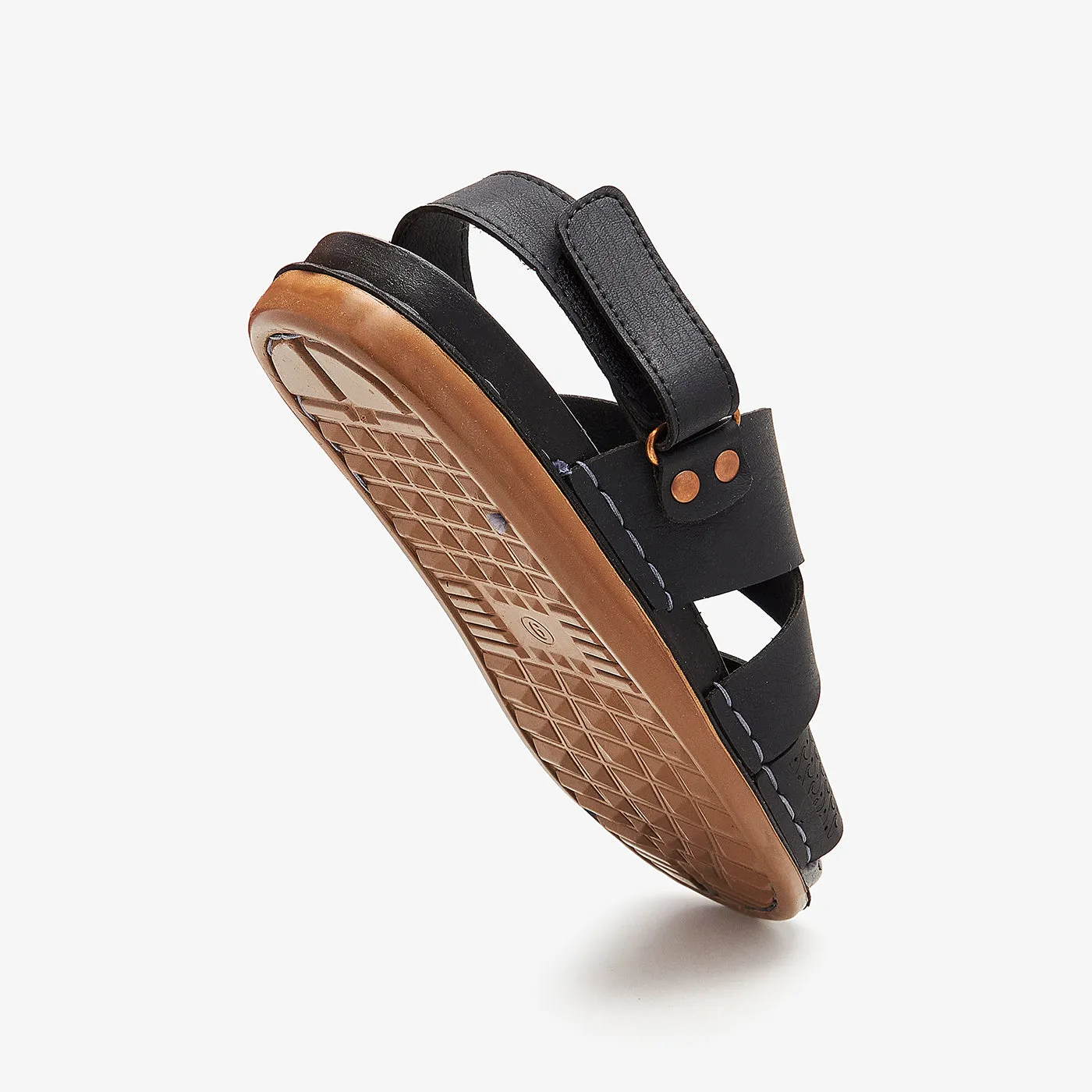 Comfortable Low Heel Sandals Strapped Sandals for Men