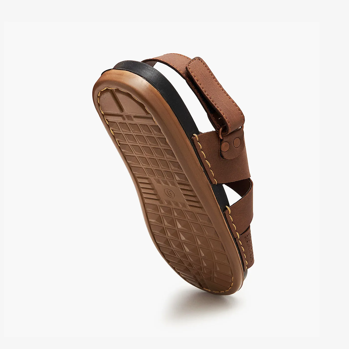 2 Strap Sandals Strapped Sandals for Men