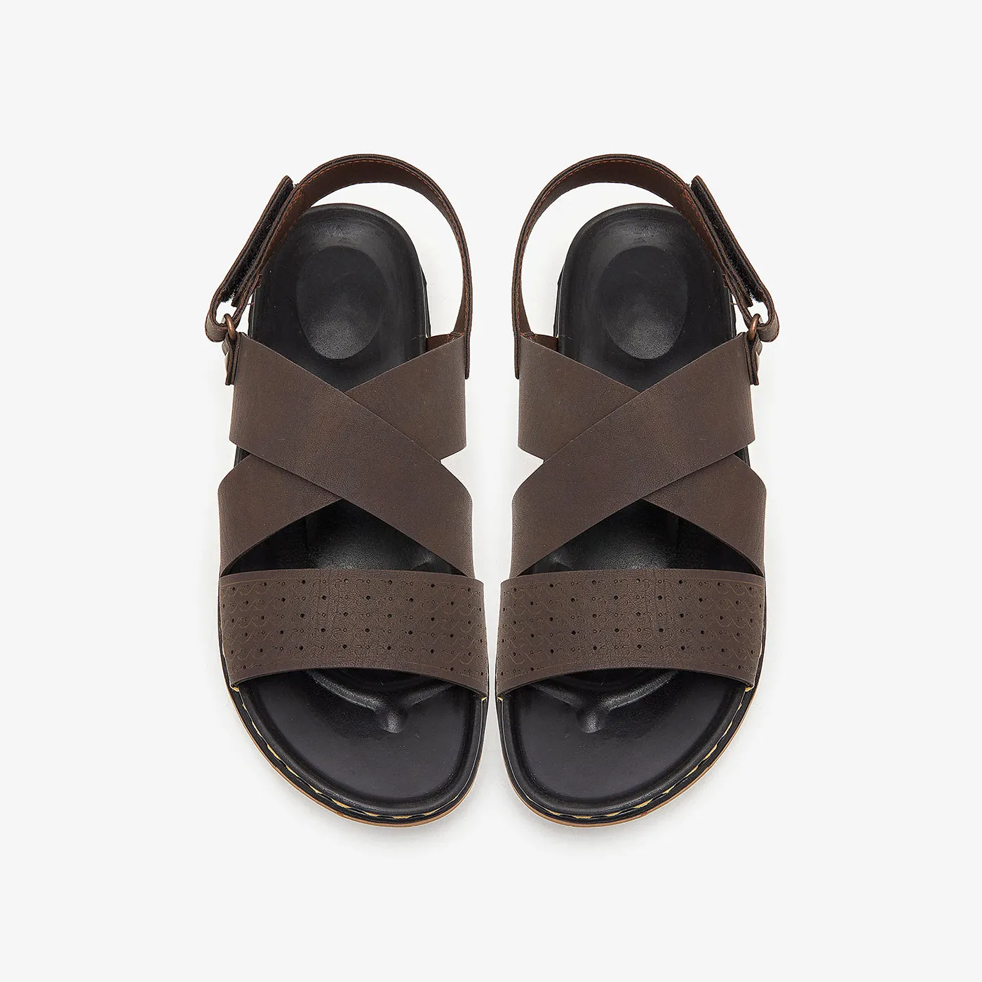 Strapped Sandals for Men Step In Sandals