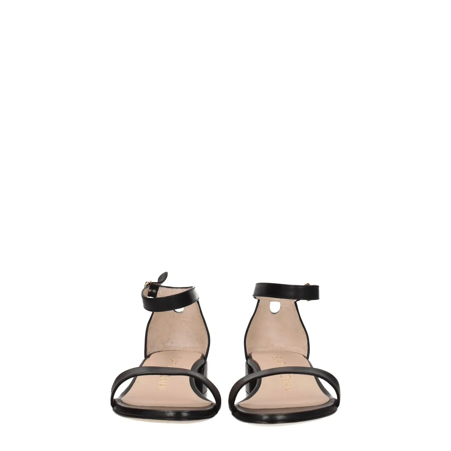 Running Shoe For Flat Feet Stuart Weitzman Black Leather Flat Sandals