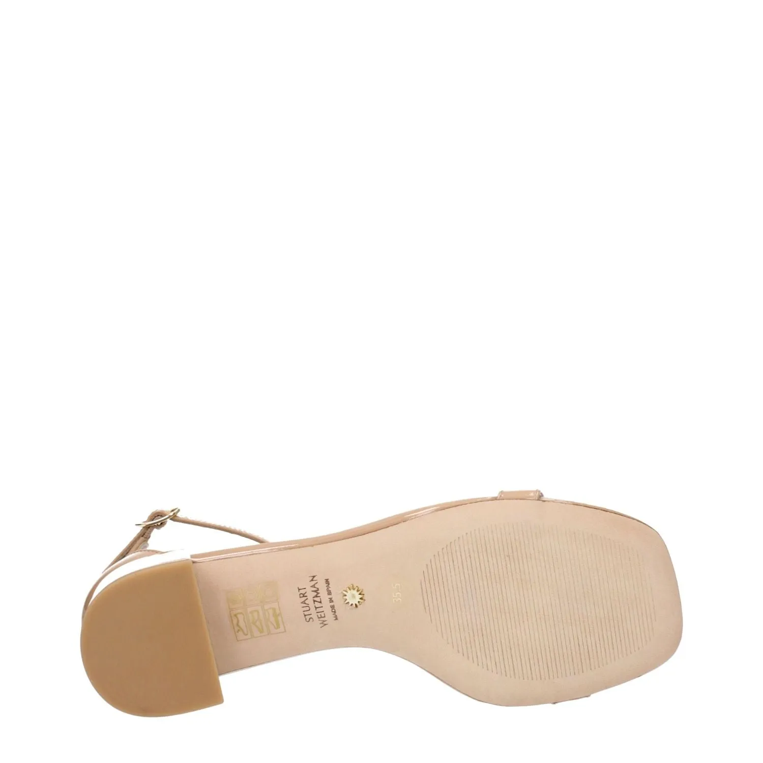Gold Flat Slingback Shoes Stuart Weitzman Pink Leather Flat Sandals