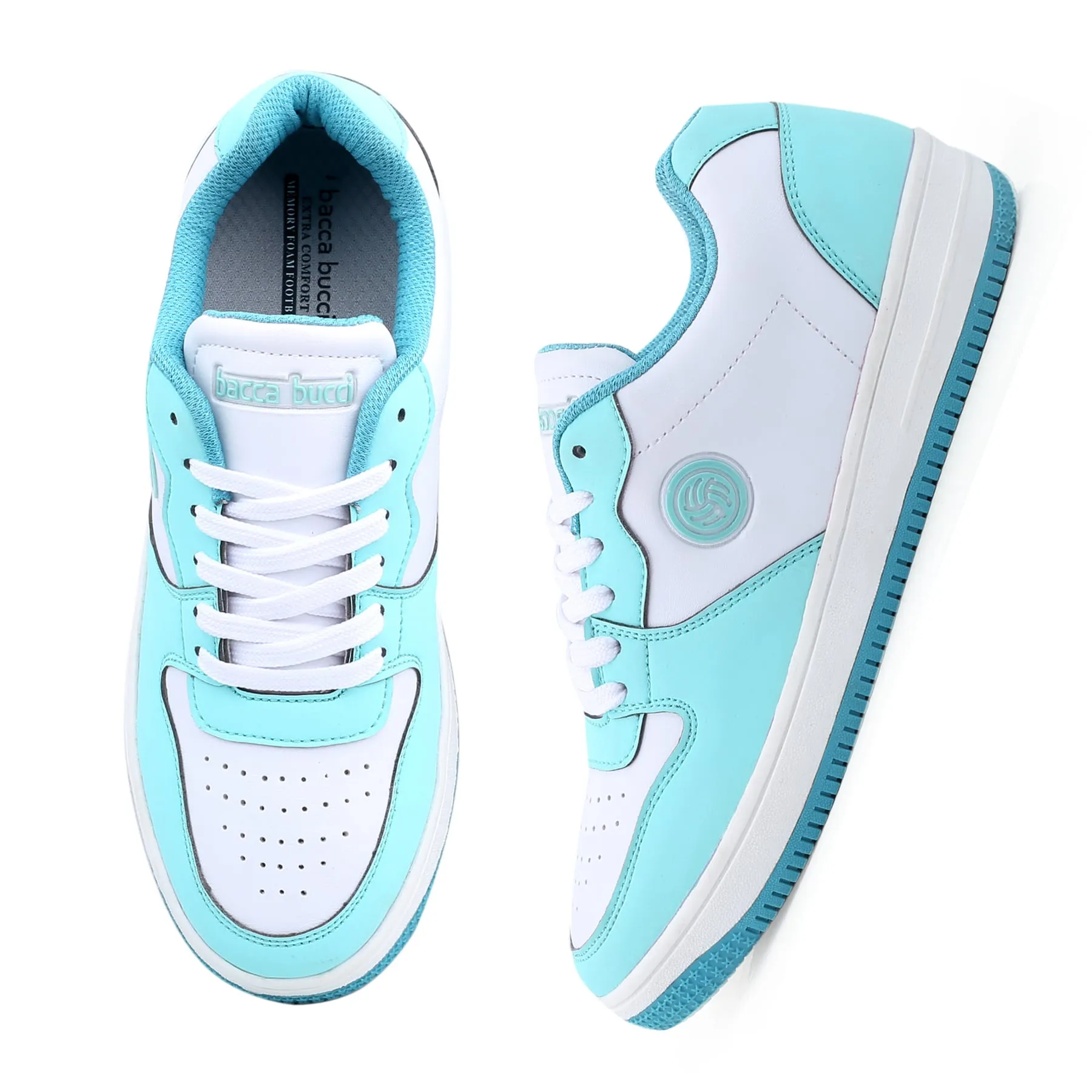 Bacca Bucci EMILY Low-top Flat Sole Sneakers For Women Best Fashion Shoes For Flat Feet