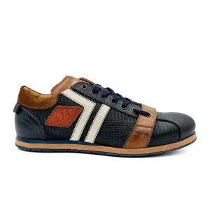 Kamo-Gutsu TIFO-030 Low Sneaker (Men) - Blue Casual Half Shoes