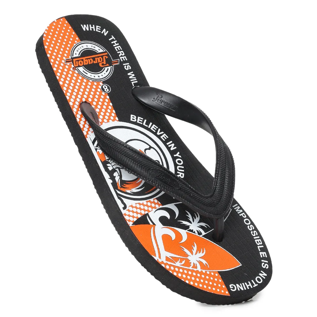 Paragon  HWK3720G Men Stylish Lightweight Flipflops | Casual & Comfortable Daily-wear Slippers for Indoor & Outdoor | For Everyday Use Flip Flops Eva