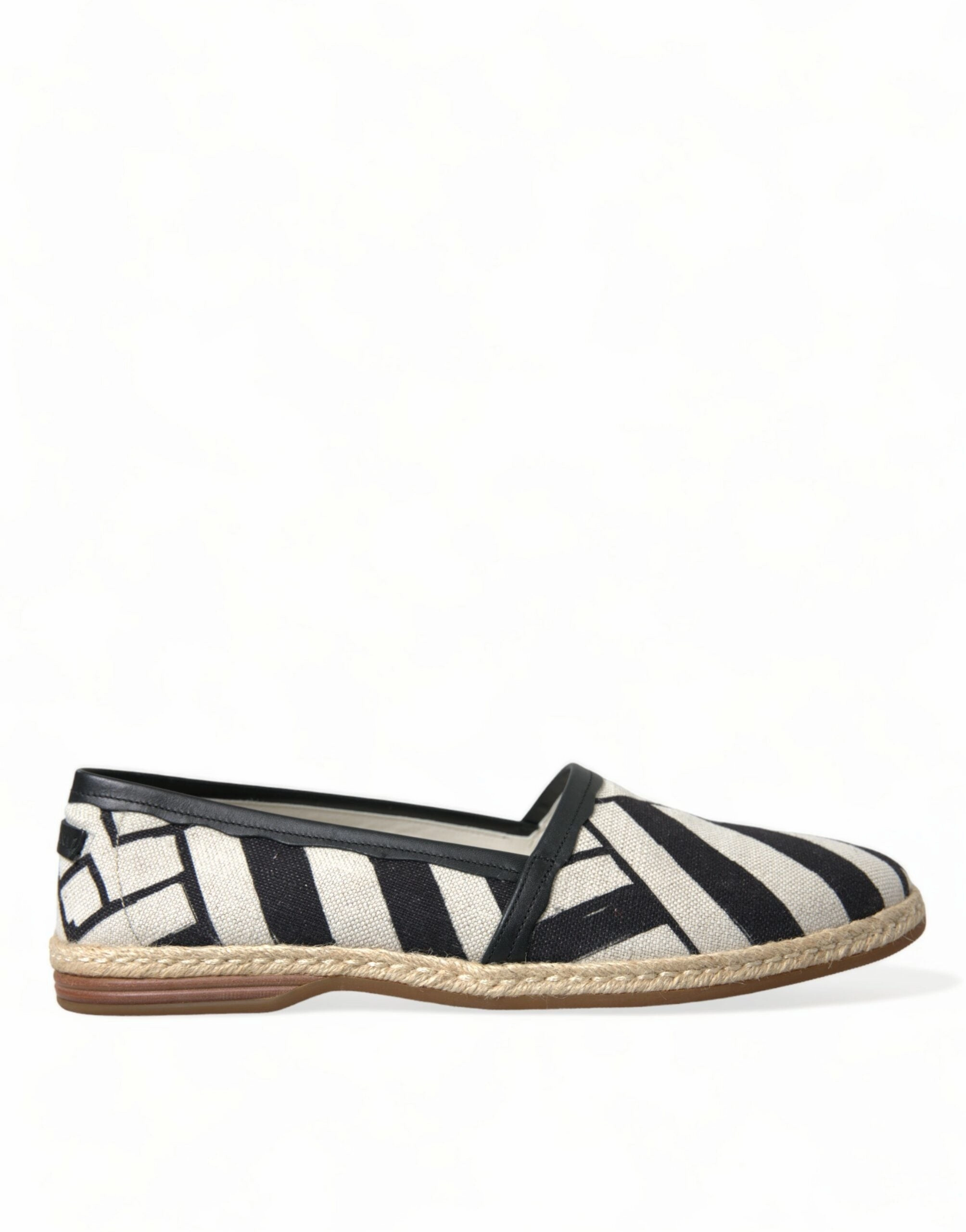 Beige Black Striped Canvas Espadrilles MONDELLO Shoes Gaimo Espadrilles Tj Maxx