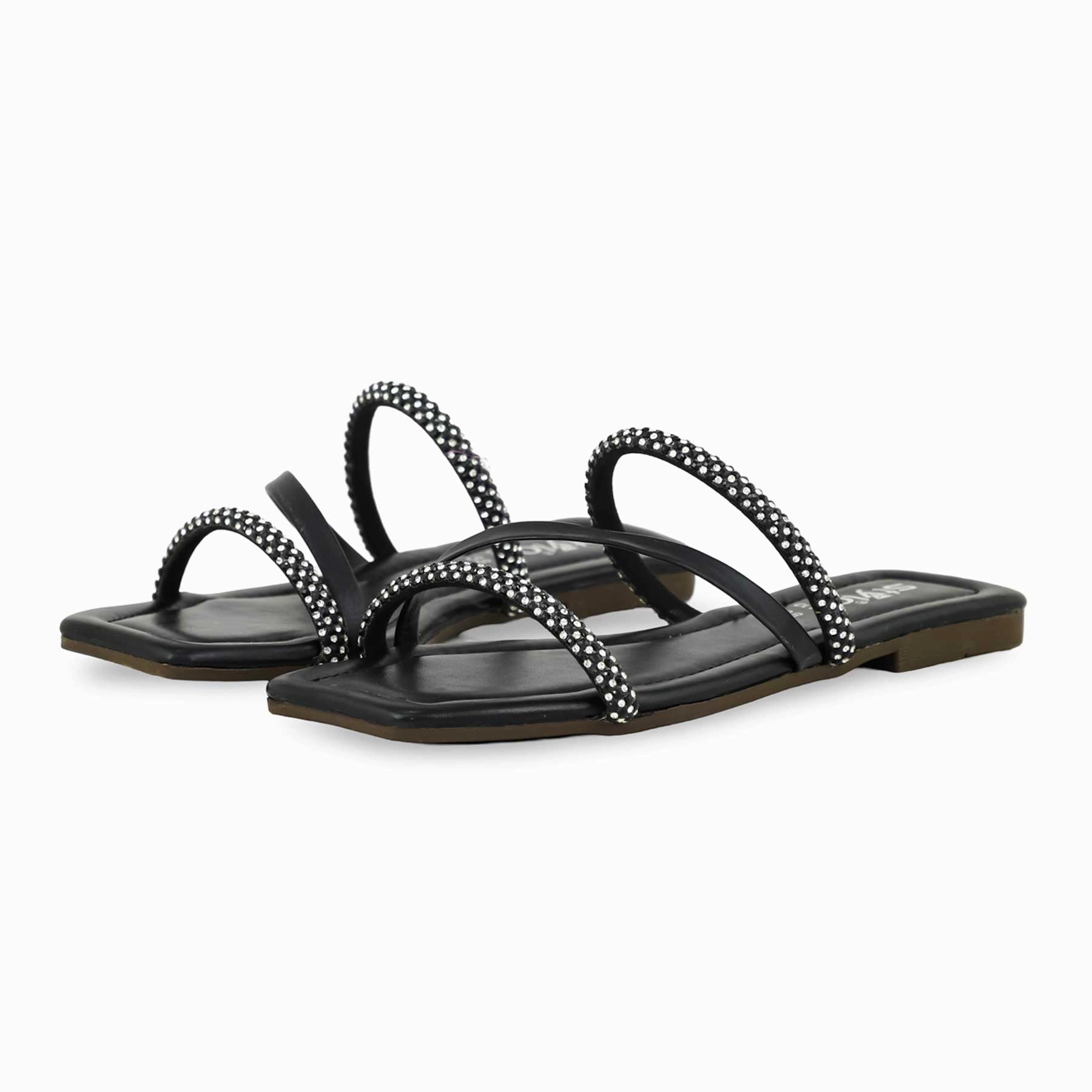 Black Casual Slipper For Women CL1890 Peter Millar Casual Shoes