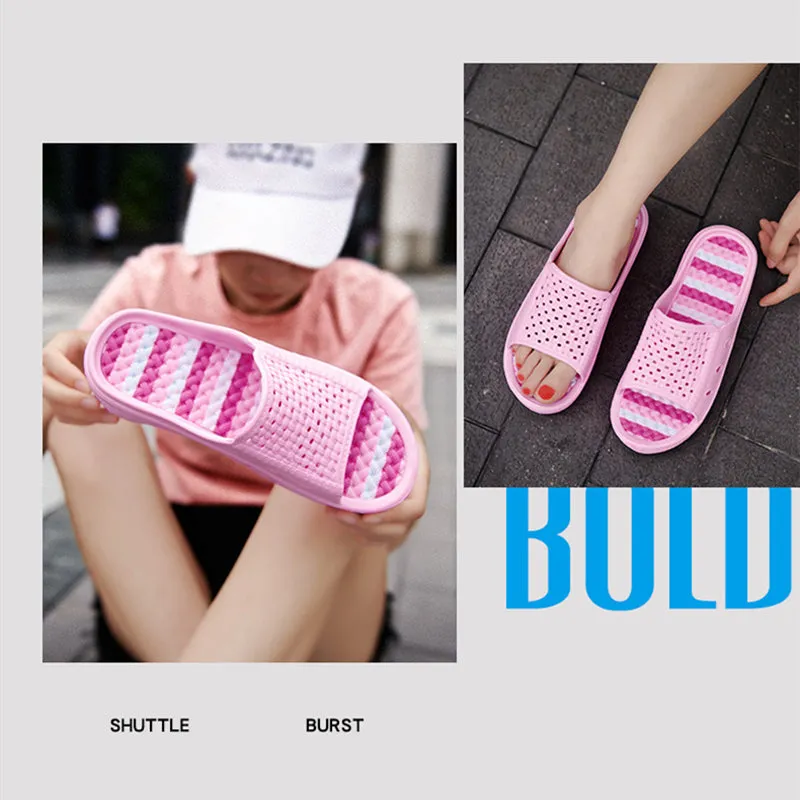 Summer Women Colorful Beach Home Hole Shoes Platform Slipper Moab Leather Waterproof Shoes