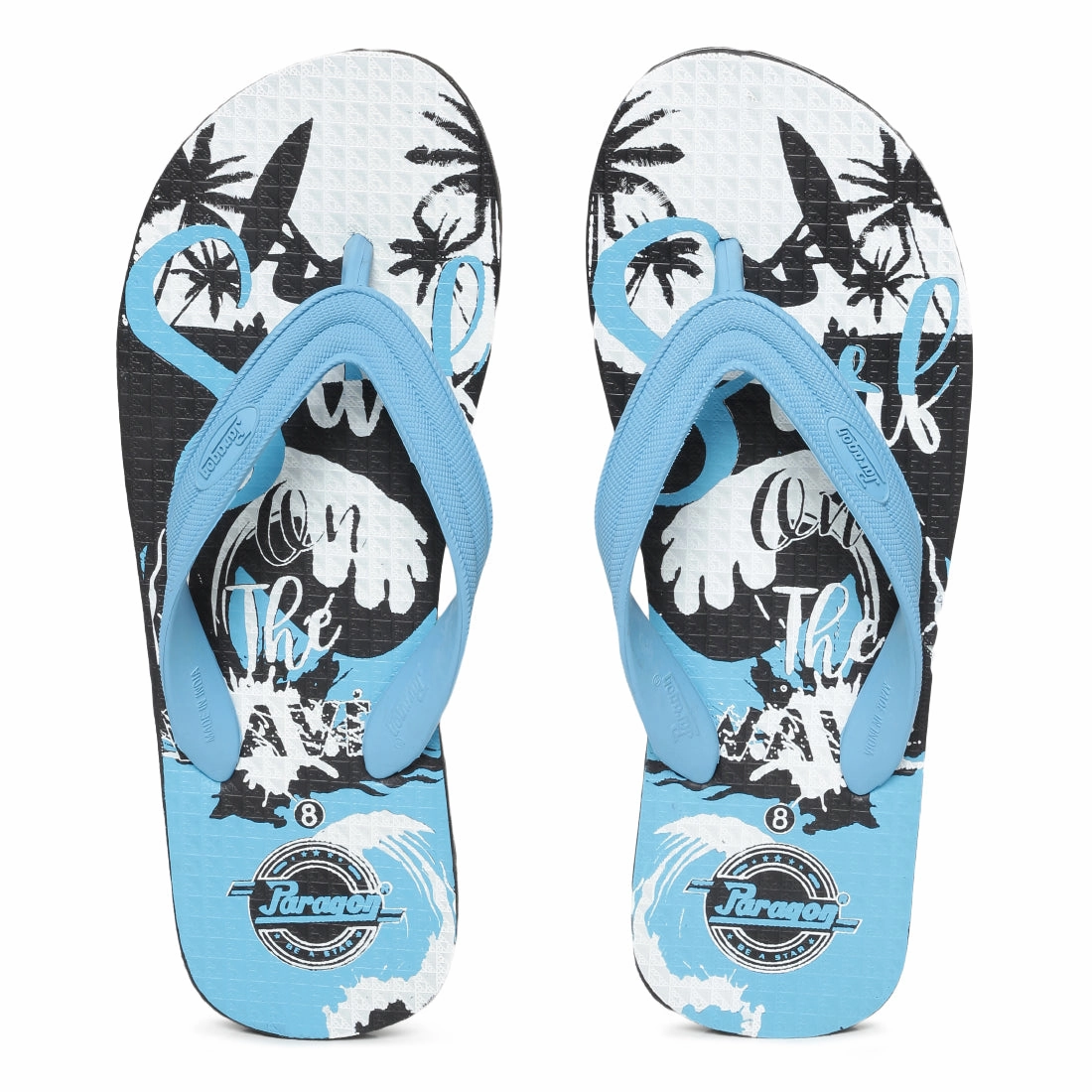 Tokidoki Flip Flops Paragon  HWK3710G Men Stylish Lightweight Flipflops | Casual & Comfortable Daily-wear Slippers for Indoor & Outdoor | For Everyday Use