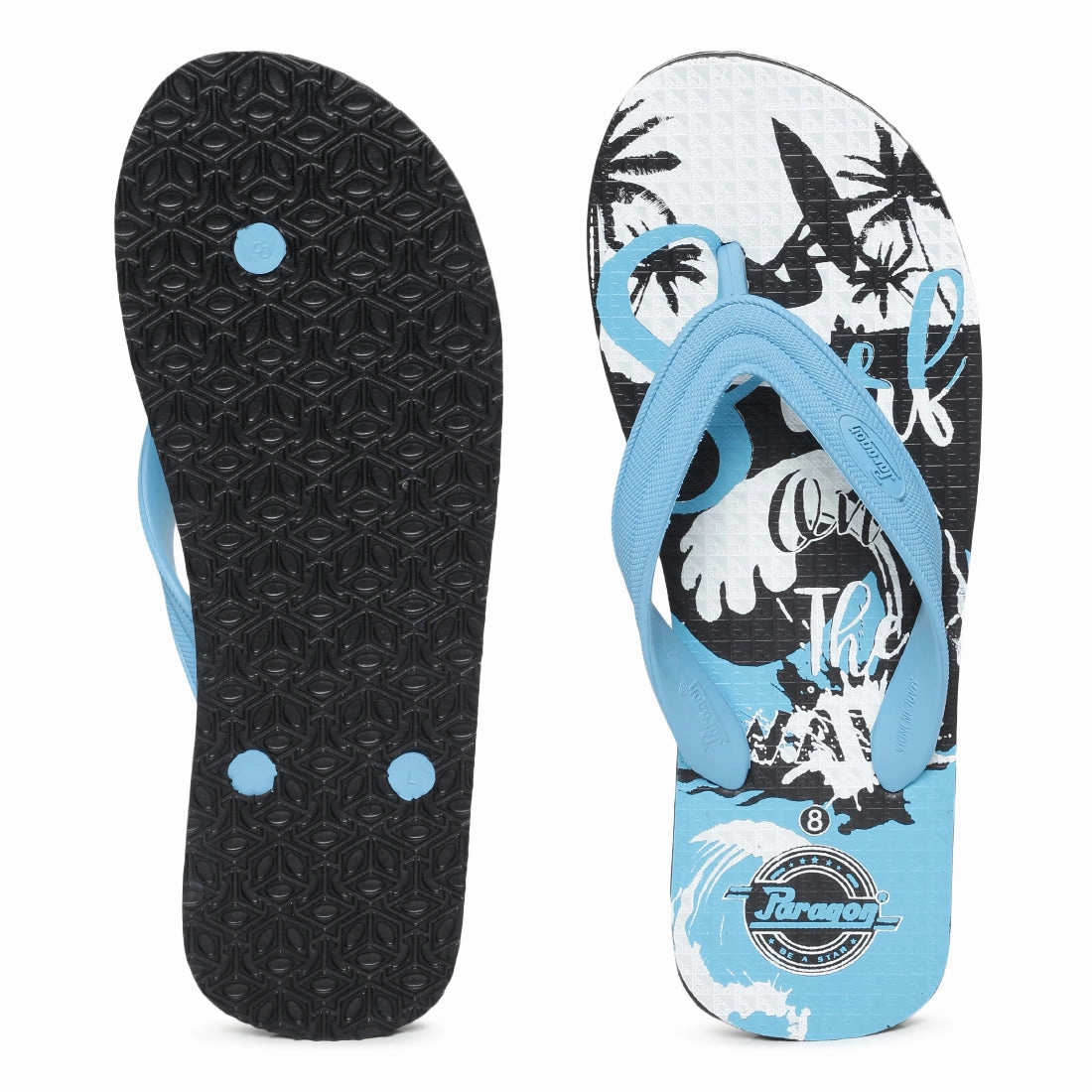 Paragon  HWK3710G Men Stylish Lightweight Flipflops | Casual & Comfortable Daily-wear Slippers for Indoor & Outdoor | For Everyday Use Ovo Flip Flops