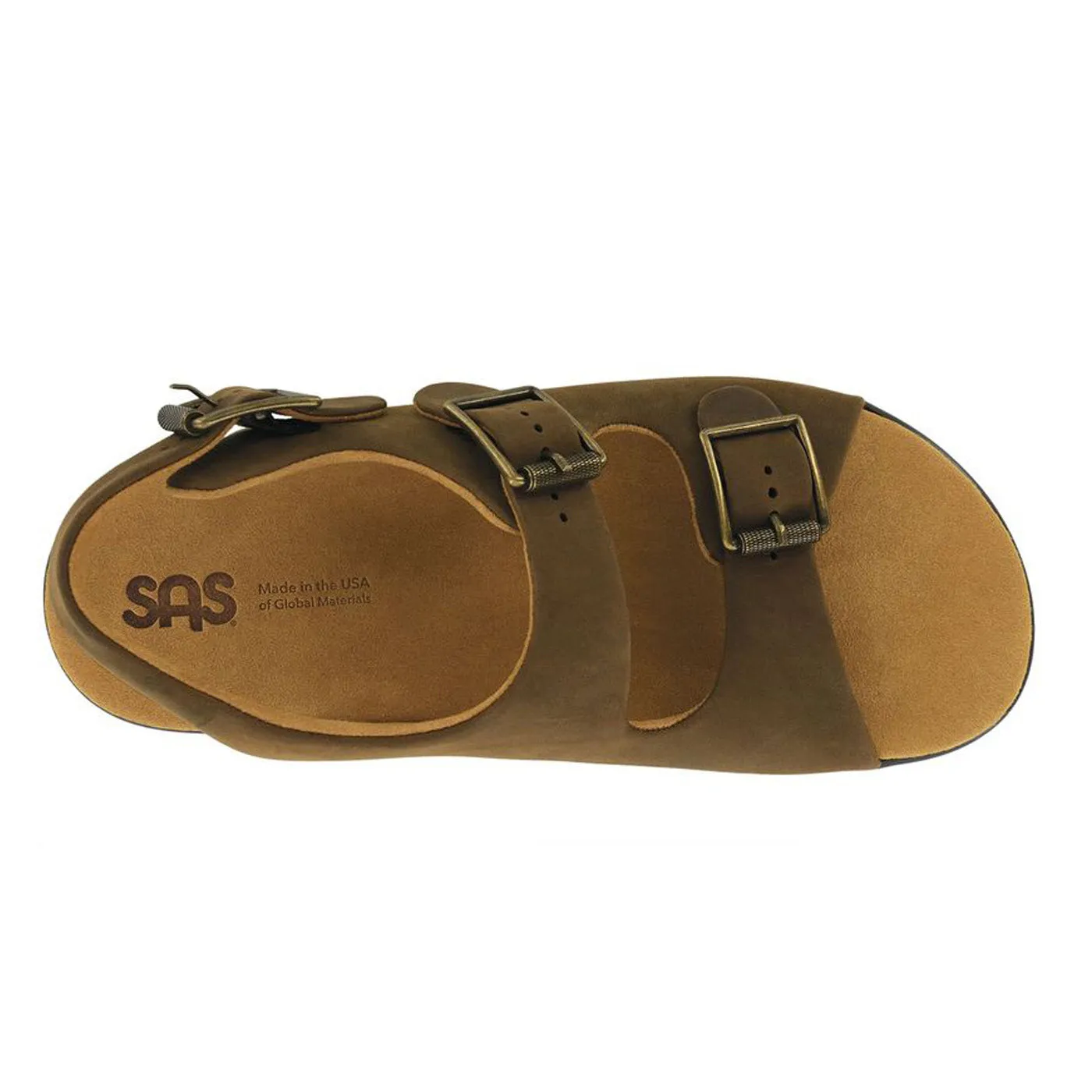 Men's Bravo Heel Strap Sandal Grizzly